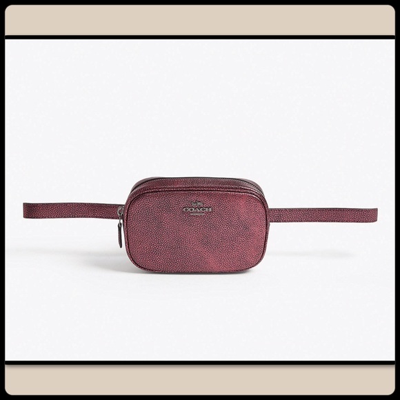 Coach metallic berry belt bag - Picture 4 of 8
